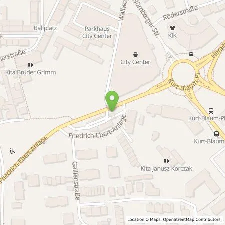 Standortübersicht der Tankstelle MTV Förster GmbH & Co. KG in 63450 Hanau