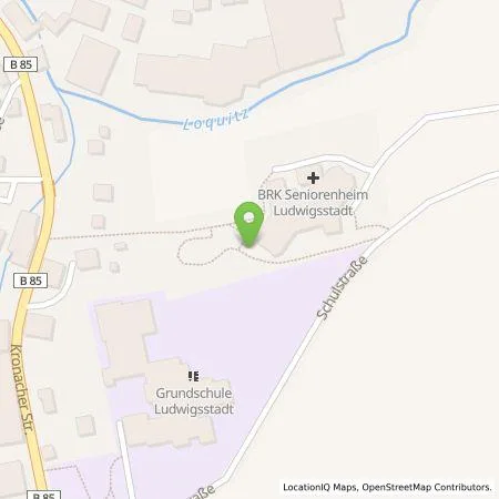 Standortübersicht der Tankstelle BRK Kreisverband Kronach KdöR in 96337 Ludwigsstadt