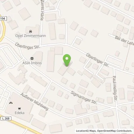 Standortübersicht der Tankstelle Autohaus Eduard Walk in 88630 Pfullendorf