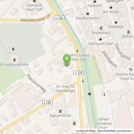 Standortübersicht der Tankstelle Stadtwerke MüllheimStaufen GmbH in 79219 Staufen