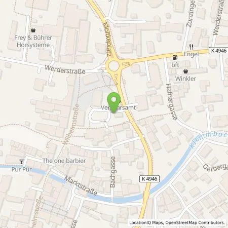 Standortübersicht der Tankstelle Stadtwerke MüllheimStaufen GmbH in 79379 Müllheim