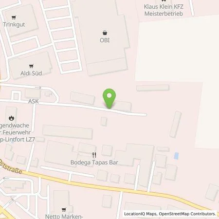 Standortübersicht der Tankstelle BAUEN+LEBEN GmbH & Co. KG (Standort Duisburg) in 47475 Kamp-Lintfort