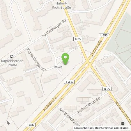 Standortübersicht der Tankstelle S-mart Lebensmittelmärkte GmbH & Co. KG in 50226 Frechen