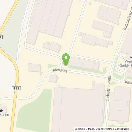 Standortübersicht der Tankstelle Hegla GmbH & Co. KG in 37688 Beverungen