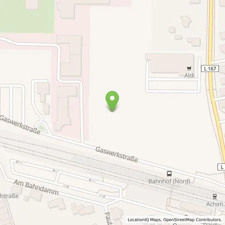 Standortübersicht der Tankstelle Sonnenwende Weser GmbH & Co. KG in 28832 Achim