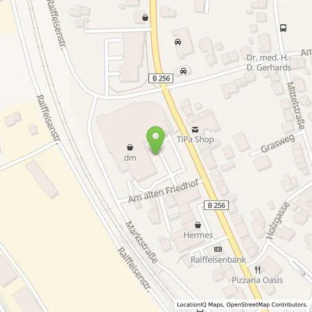 Standortübersicht der Tankstelle EnBW mobility+ AG und Co.KG in 51570 Windeck