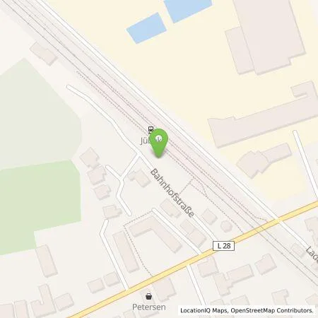 Standortübersicht der Tankstelle Stadtwerke Husum GmbH in 24855 Jübek