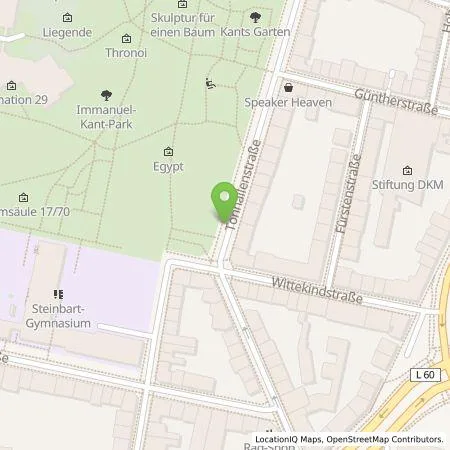 Standortübersicht der Tankstelle Stadtwerke Duisburg AG in 47051 Duisburg