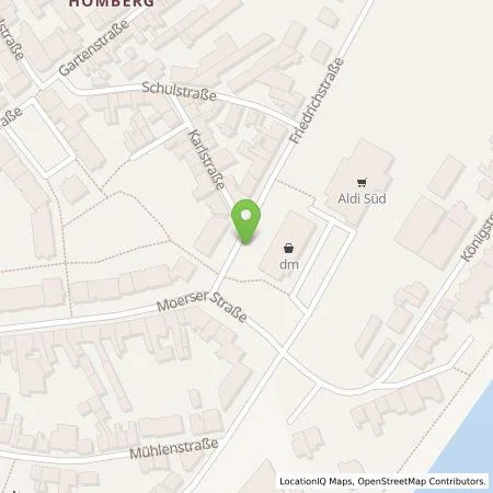 Standortübersicht der Tankstelle Stadtwerke Duisburg AG in 47198 Duisburg