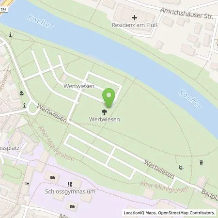 Standortübersicht der Tankstelle Mer Germany GmbH in 74653 Künzelsau