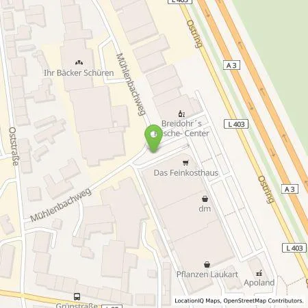 Standortübersicht der Tankstelle Breidohr Handels GmbH in 40724 Hilden