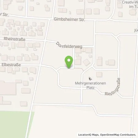 Standortübersicht der Tankstelle Denis Hellwich in 67577 Alsheim