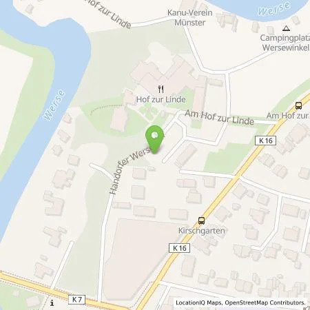 Standortübersicht der Tankstelle Westfalen AG in 48157 Münster