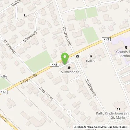 Standortübersicht der Tankstelle Q1 Energie AG in 33415 Verl