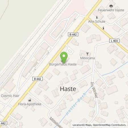 Standortübersicht der Tankstelle Q1 Energie AG in 31559 Haste