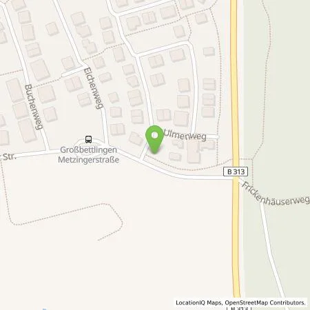 Standortübersicht der Tankstelle Wattif Europe GmbH in 72663 Großbettlingen