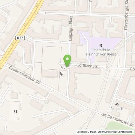 Standortübersicht der Tankstelle Elektro Jahn GmbH & Co.KG in 15232 Frankfurt (Oder)