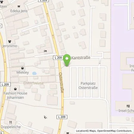 Standortübersicht der Tankstelle E.ON Drive GmbH in 23769 Fehmarn