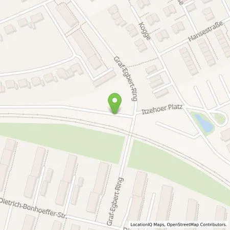 Standortübersicht der Tankstelle E.ON Drive GmbH in 25524 Itzehohe