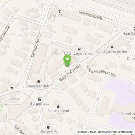 Standortübersicht der Tankstelle E.ON Drive GmbH in 85540 Haar