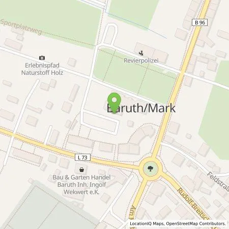 Standortübersicht der Tankstelle E.ON Drive GmbH in 15837 Baruth/Mark