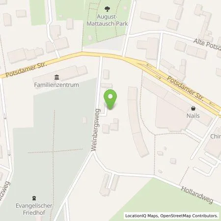 Standortübersicht der Tankstelle E.ON Drive GmbH in 14513 Teltow