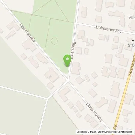 Standortübersicht der Tankstelle E.ON Drive GmbH in 18225 Kühlungsborn