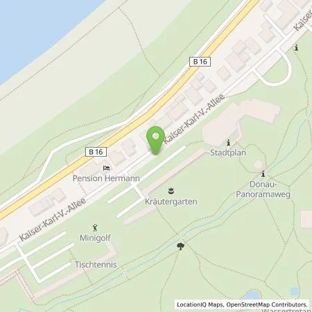 Standortübersicht der Tankstelle E.ON Drive GmbH in 93077 Bad Abbach