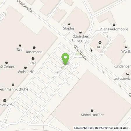 Standortübersicht der Tankstelle E.ON Drive GmbH in 30916 Altwarmbüchen