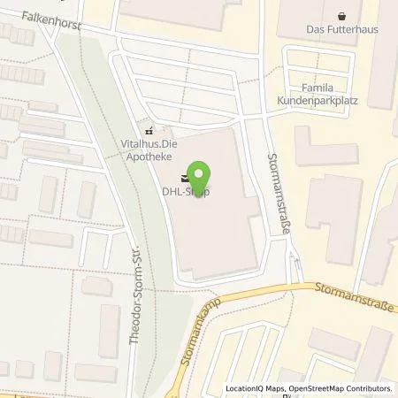 Standortübersicht der Tankstelle E.ON Drive GmbH in 22844 Norderstedt