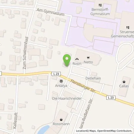 Standortübersicht der Tankstelle E.ON Drive GmbH in 24986 Mittelangeln (Satrup)