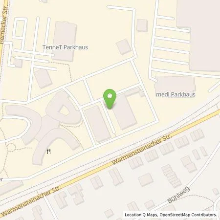 Standortübersicht der Tankstelle E.ON Drive GmbH in 85448 Bayreuth