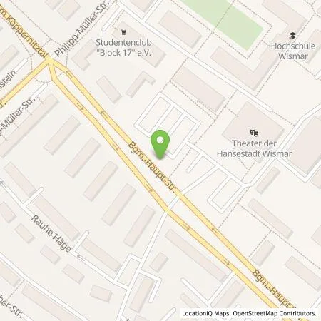 Standortübersicht der Tankstelle E.ON Drive GmbH in 23966 Wismar