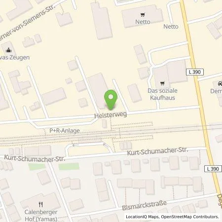 Standortübersicht der Tankstelle E.ON Drive GmbH in 30974 Wennigsen