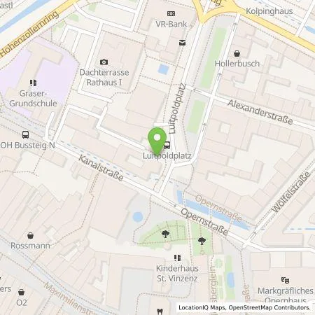 Standortübersicht der Tankstelle E.ON Drive GmbH in 95444 Bayreuth