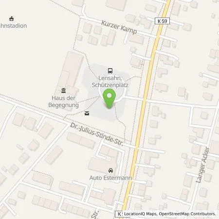 Standortübersicht der Tankstelle E.ON Drive GmbH in 23738 Lensahn