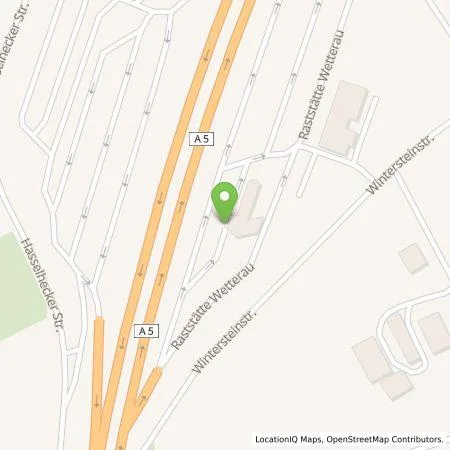 Standortübersicht der Tankstelle E.ON Drive GmbH in 61239 Ober-Mörlen