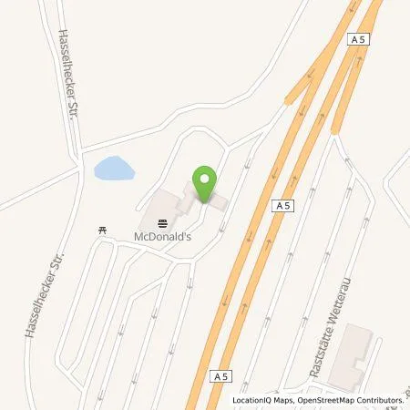 Standortübersicht der Tankstelle E.ON Drive GmbH in 61239 Ober-Mörlen