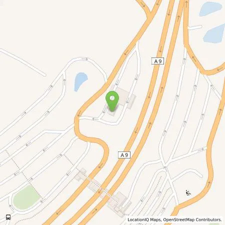 Standortübersicht der Tankstelle E.ON Drive GmbH in 95180 Berg