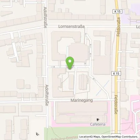 Standortübersicht der Tankstelle E.ON Drive GmbH in 24105 Kiel