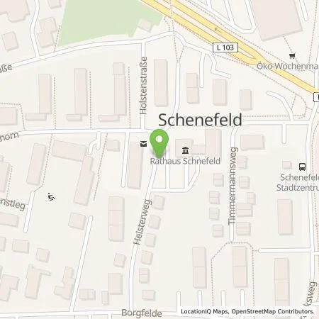 Standortübersicht der Tankstelle E.ON Drive GmbH in 22869 Schenefeld