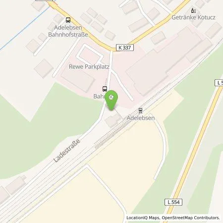 Standortübersicht der Tankstelle E.ON Drive GmbH in 37139 Adelebsen