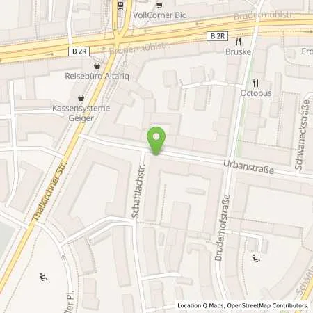 Standortübersicht der Tankstelle SWM Versorgungs GmbH in 81371 München