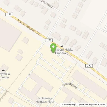 Standortübersicht der Tankstelle HanseWerk AG in 25451 Quickborn