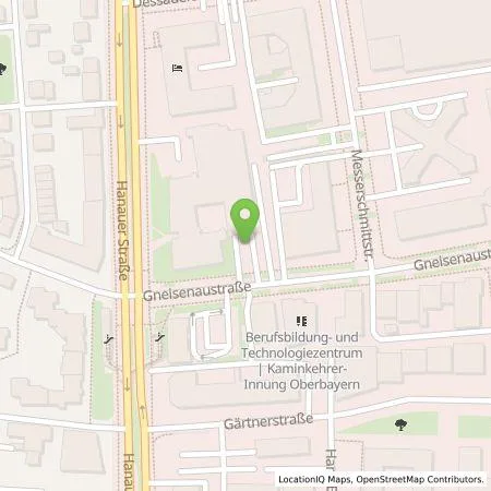 Standortübersicht der Tankstelle E.ON Drive GmbH in 80992 München