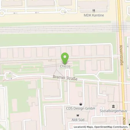 Standortübersicht der Tankstelle E.ON Drive GmbH in 80807 München