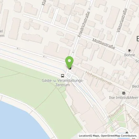 Standortübersicht der Tankstelle E.ON Drive GmbH in 25761 Büsum