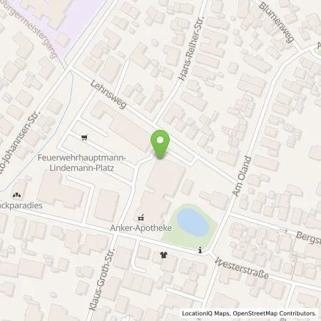 Standortübersicht der Tankstelle E.ON Drive GmbH in 25761 Büsum