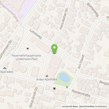 Standortübersicht der Tankstelle E.ON Drive GmbH in 25761 Büsum