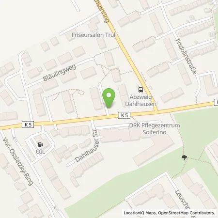 Standortübersicht der Tankstelle E.ON Drive GmbH in 45279 Essen